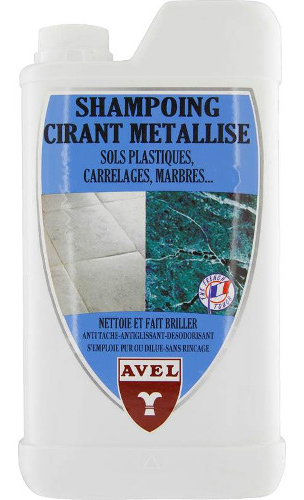 AVEL - Shampoing Cirant Sols Plastiques et Carrelage 1L