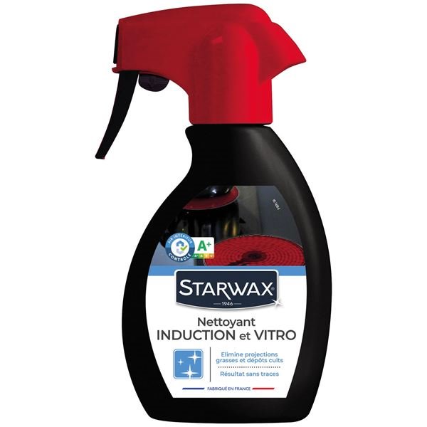 STARWAX - Starwax nettoyant quotidien vitrocéramique induction 250ml