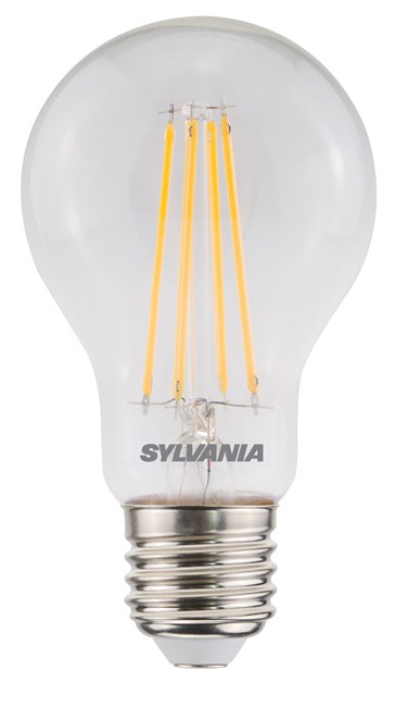 SYLVANIA - Ampoule Classique LED STD Filament Claire Blanc Chaud E27